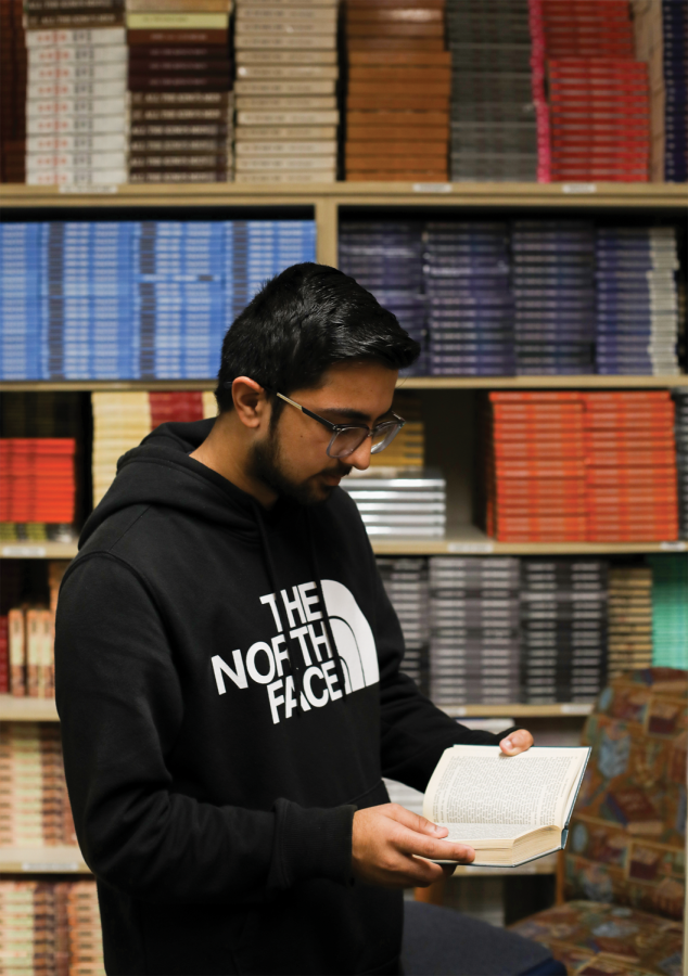 Amrit Singh spends up to five hours studying.