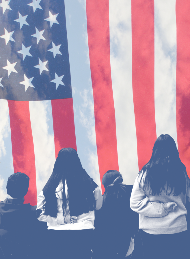 Students are not obligated to stand for the Pledge of Allegiance