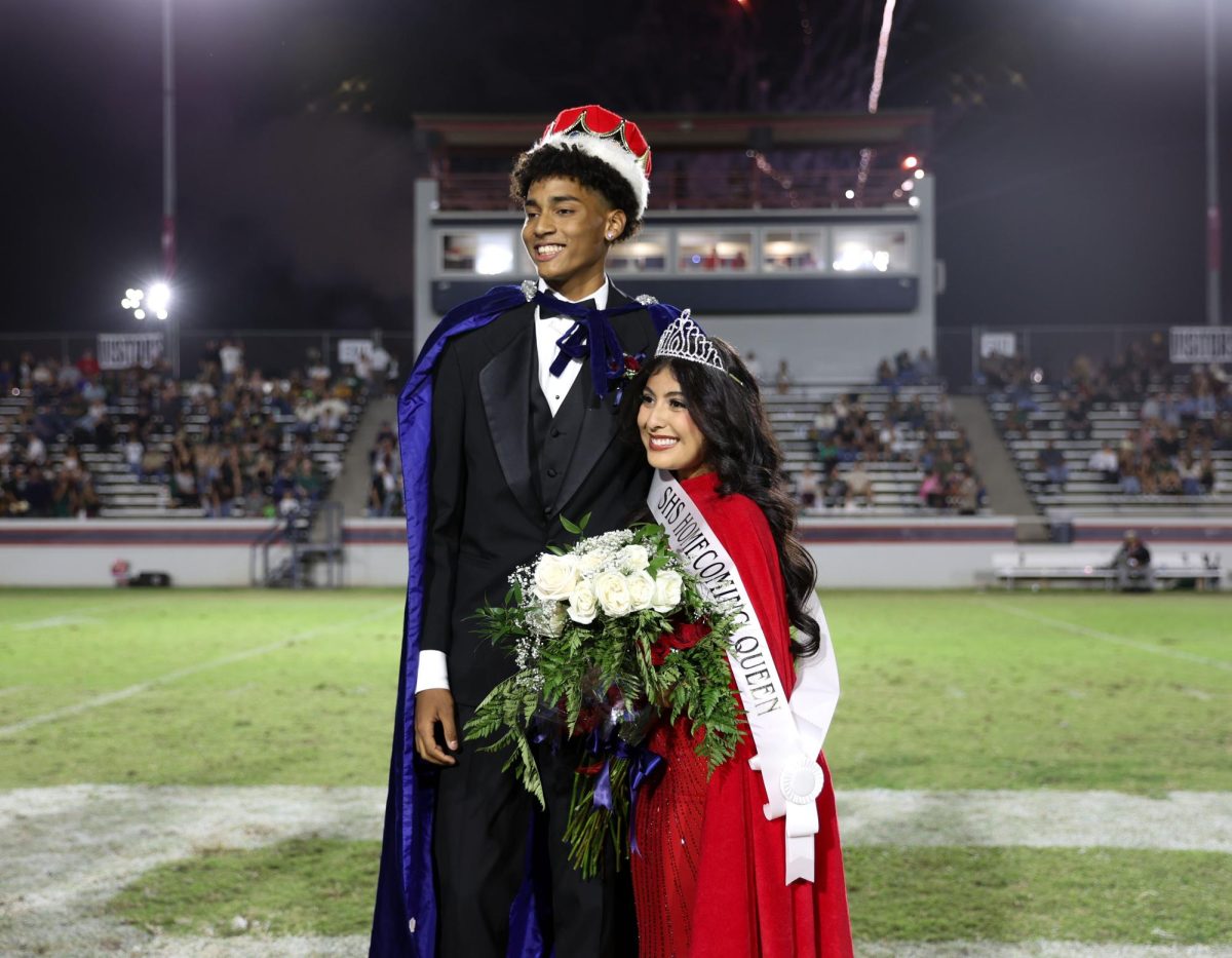 Homecoming queen Zoe Oregon at the homecoming game on September 20th.